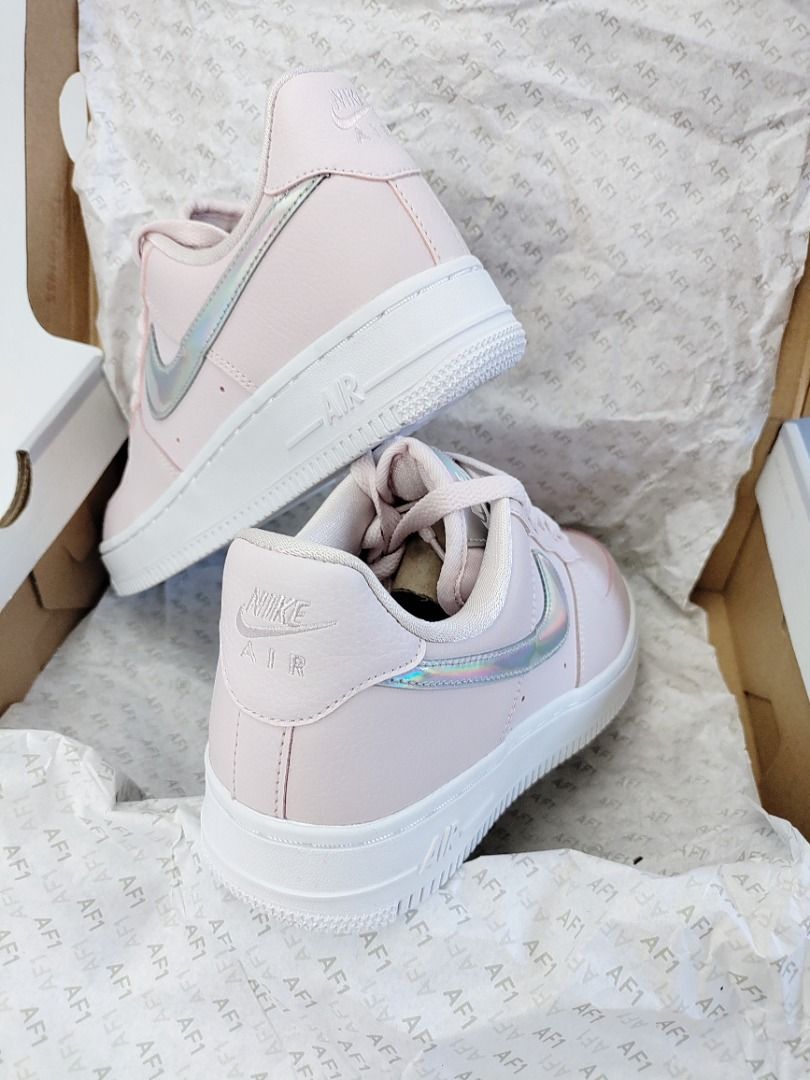 Air force 1 sage barely rose/white/black top