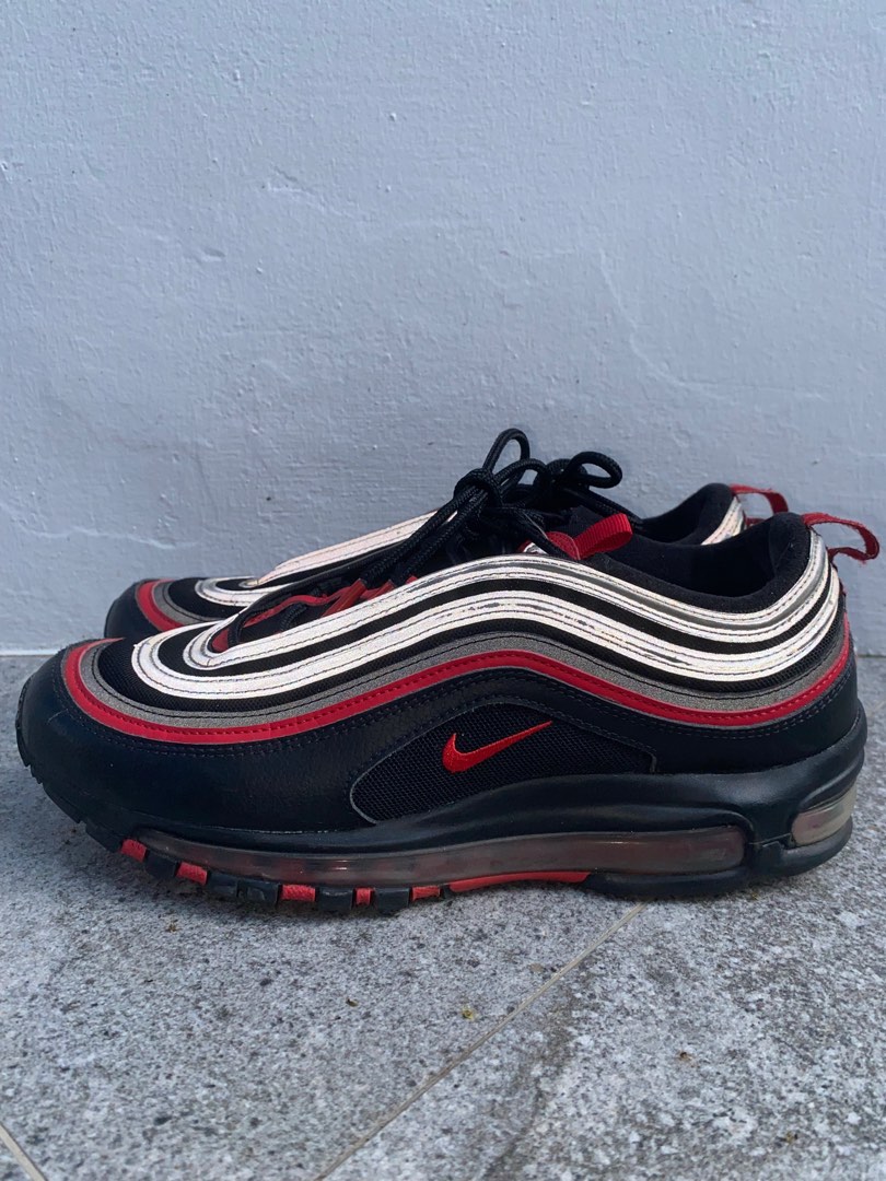 Nike Air Max 97 Reflective Bred, Men's Fashion, Footwear, Sneakers on ...