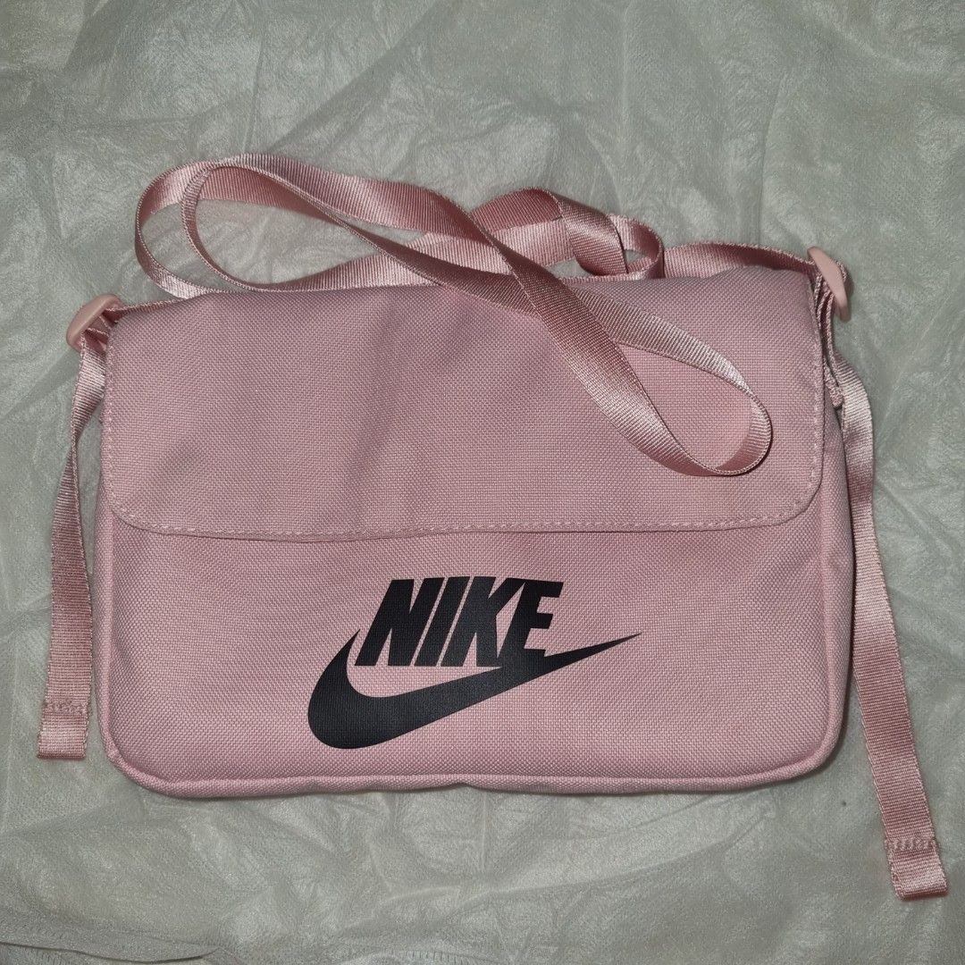 Pink nike sales cross body bag