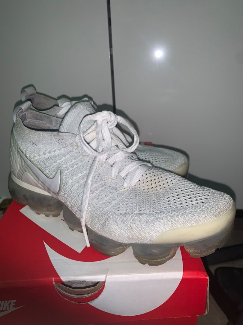 White nike cheap vapor maxes