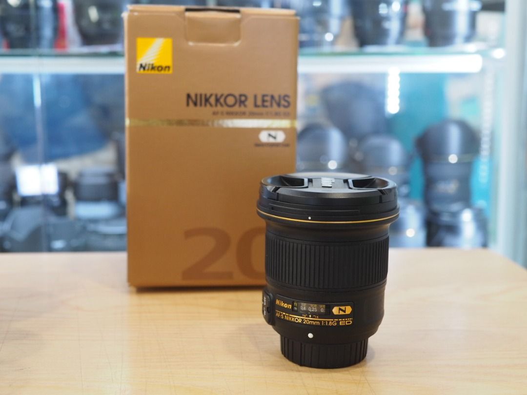 Nikon 20mm F1.8G N, 攝影器材, 鏡頭及裝備 Carousell
