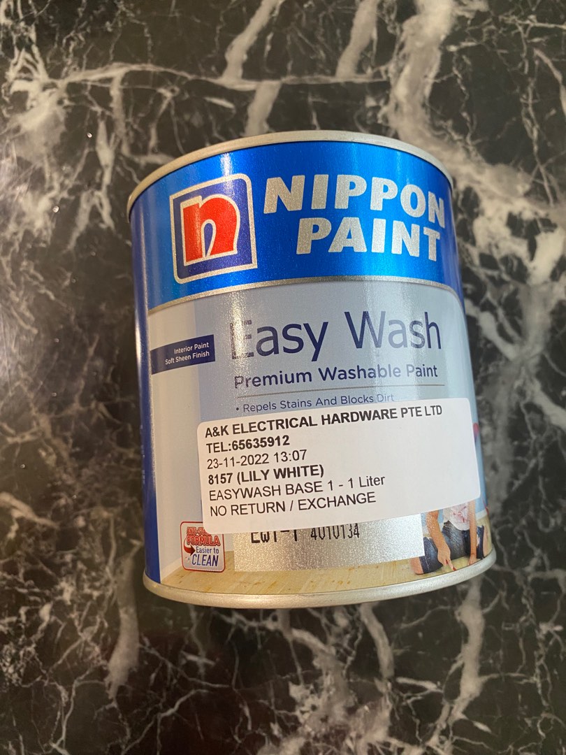 Nippon lily white paint, Furniture & Home Living, Home Improvement & Organisation, Home