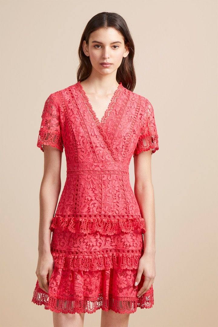 French connection arta lace dress hot sale