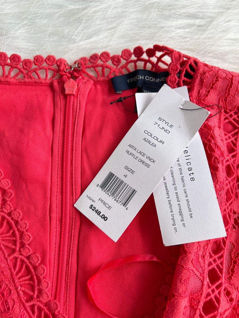 French connection arta lace dress top