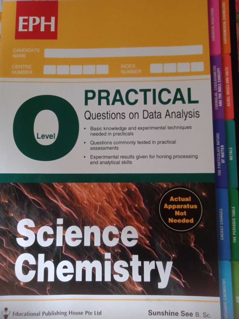 o level chemistry practical book, Hobbies & Toys, Books & Magazines ...