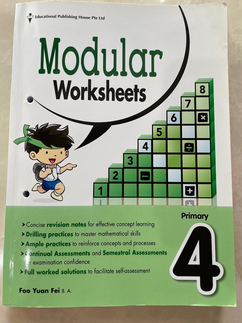 P4 Modular Maths Worksheet, Hobbies & Toys, Books & Magazines ...