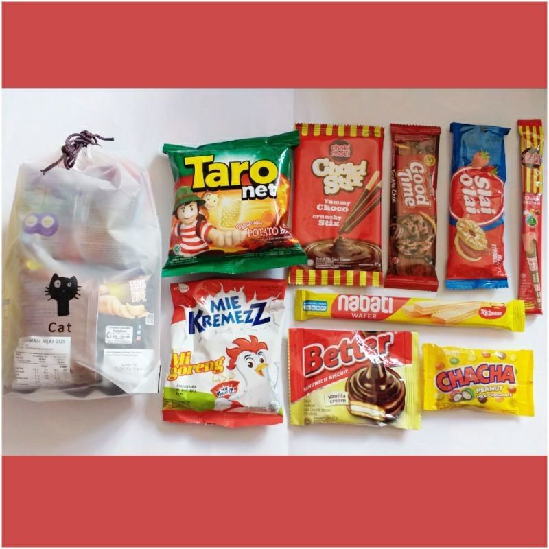 PAKET SNACK ULANG TAHUN ANAK GOODIE BAG ULTAH ANAK / SNACK ULANG TAHUN