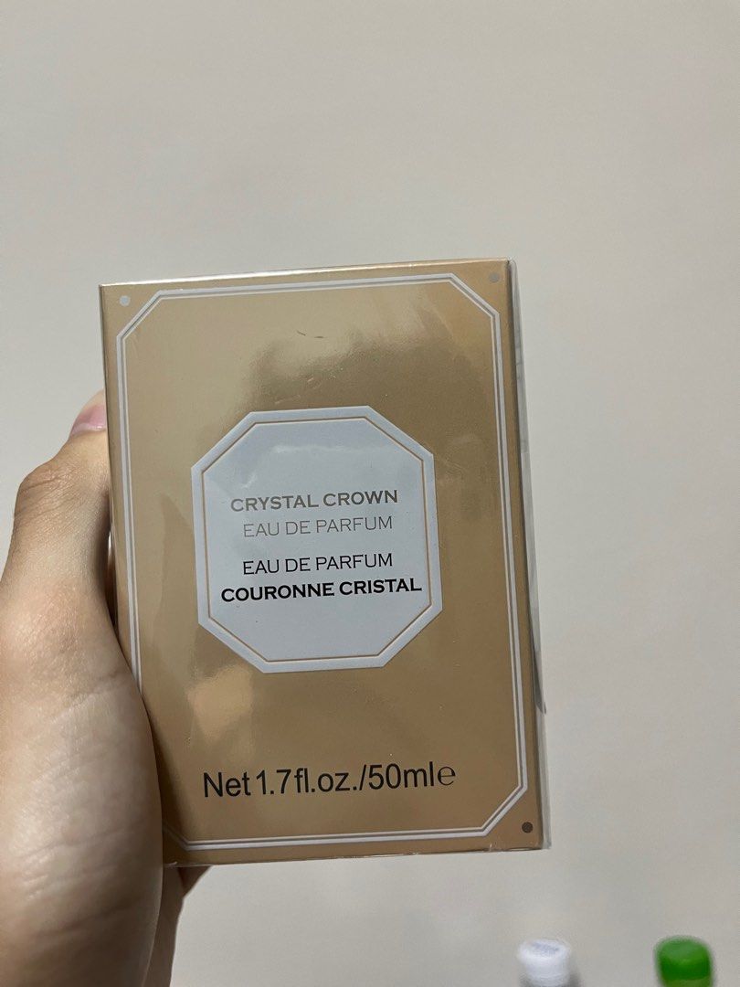 Perfume crystal crown couronne cristal