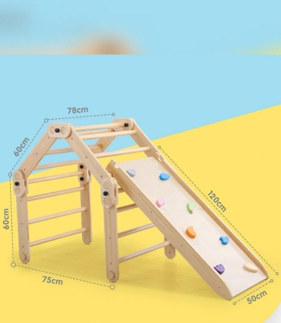 Pikler and Wobble Board, Babies & Kids, Baby Nursery & Kids Furniture