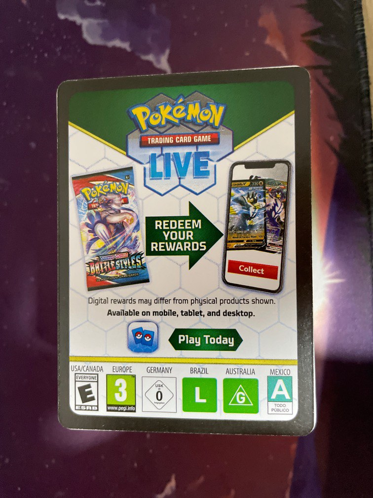 Pokemon online redemption codes, Hobbies & Toys, Toys & Games on Carousell