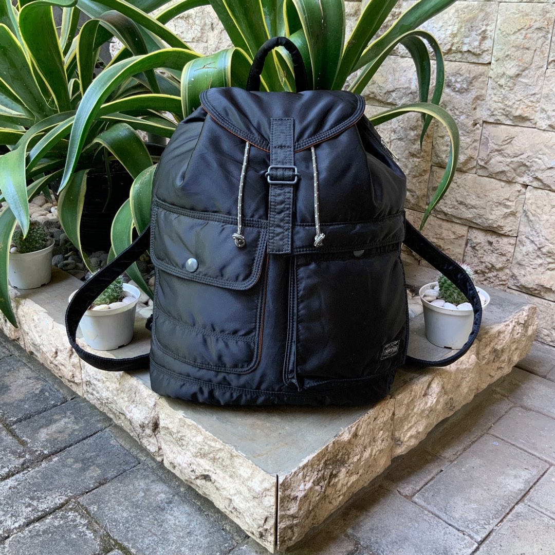 PORTER YOSHIDA & CO TANKER BACKPACK BLACK, Men's Fashion, Men's Bags ...