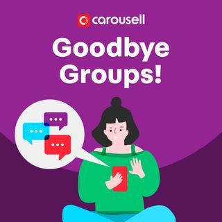 Removal of Carousell Groups Feature