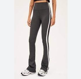 White bootcut leggings deals