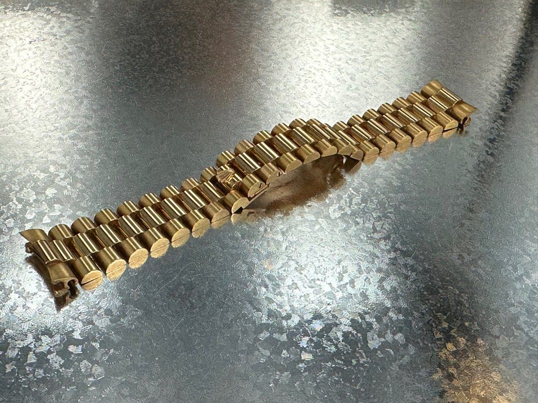 Rolex Yellow Gold Bracelet 90 new 21 Links 55B Endlinks 18k