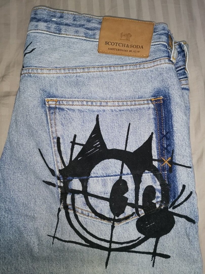 Scotch and soda felix the discount cat jeans