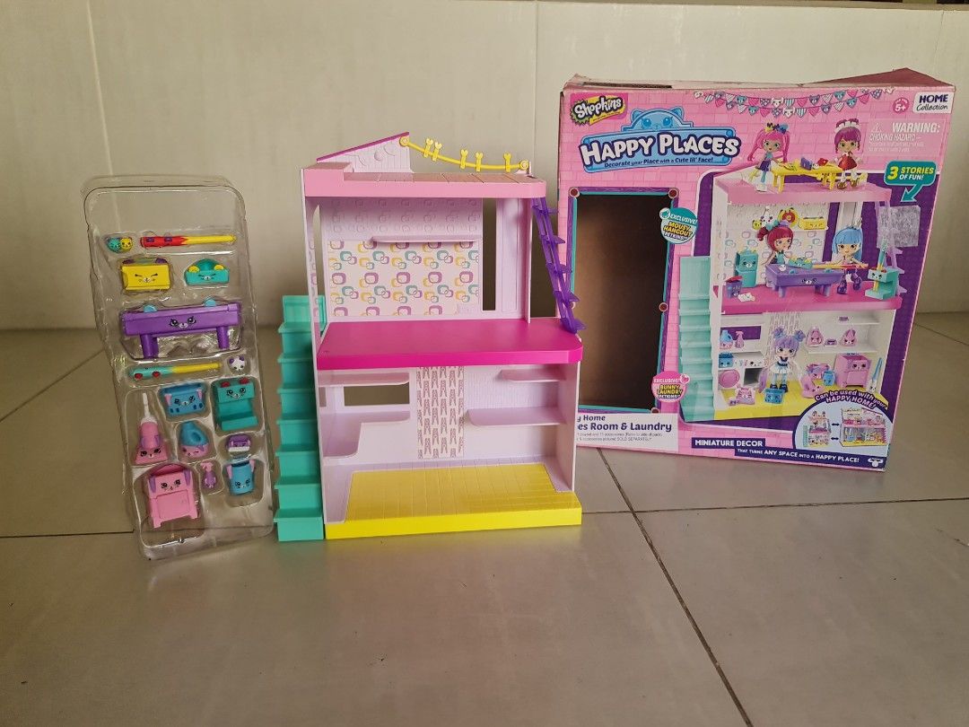 Shopkins Happy Places - Happy Home Games Room and Laundry
