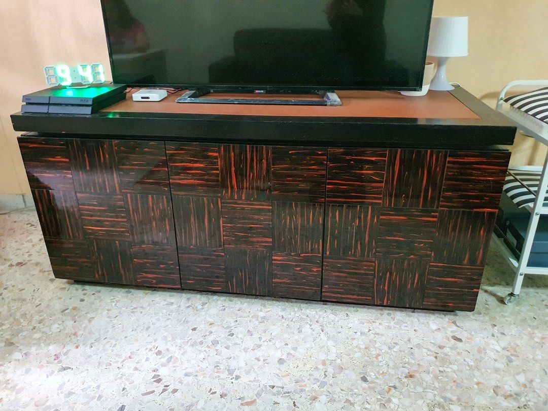 Teak tv top stand for sale