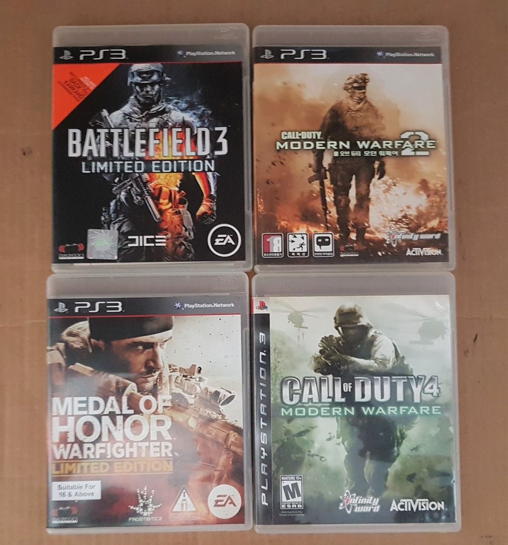 Sony PlayStation 3, Actionadventure video game, Battlefield, Medal of Honor, Call of Duty, Home