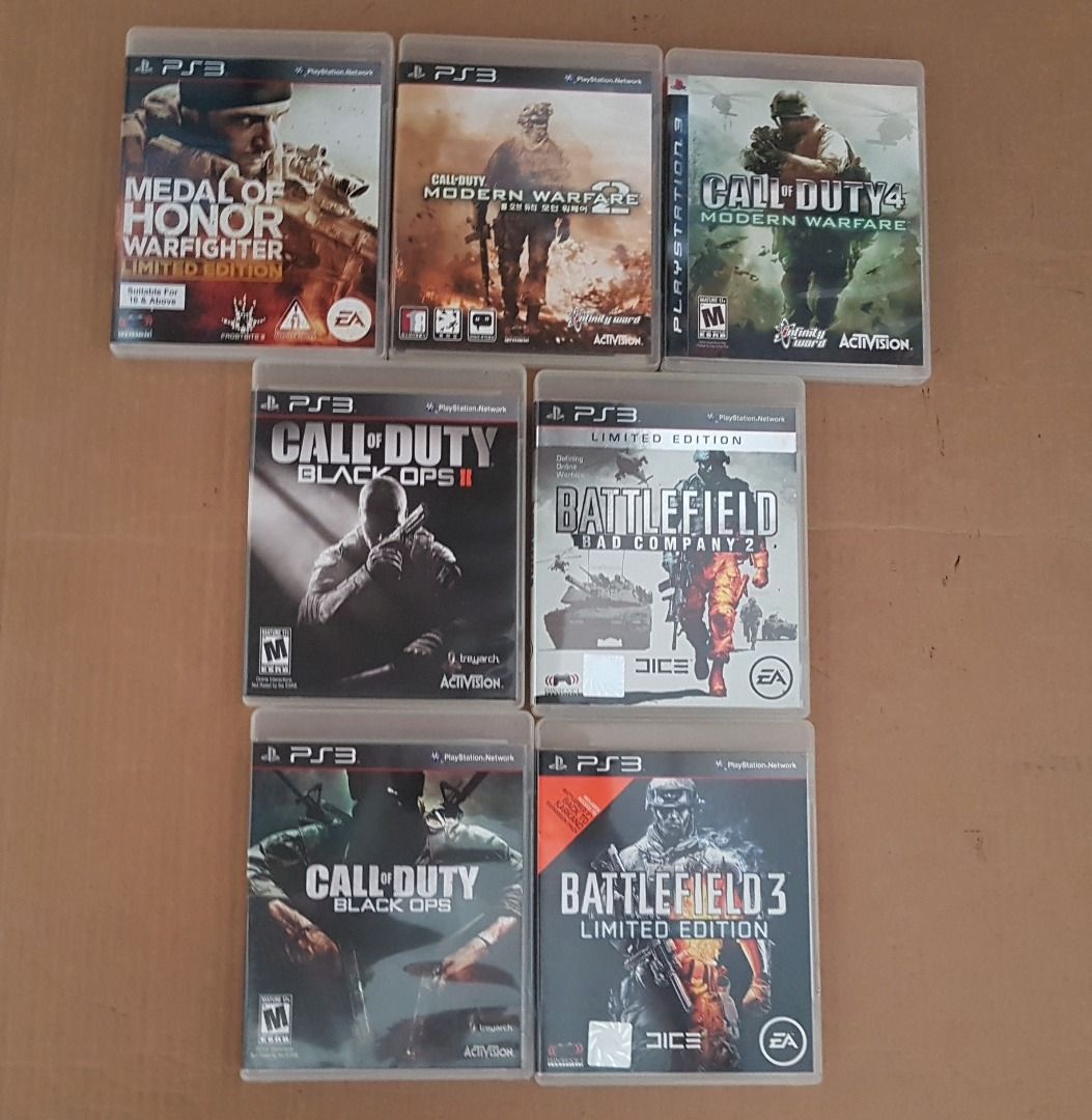 Sony PlayStation 3, Actionadventure video game, Battlefield, Medal of Honor, Call of Duty, Home