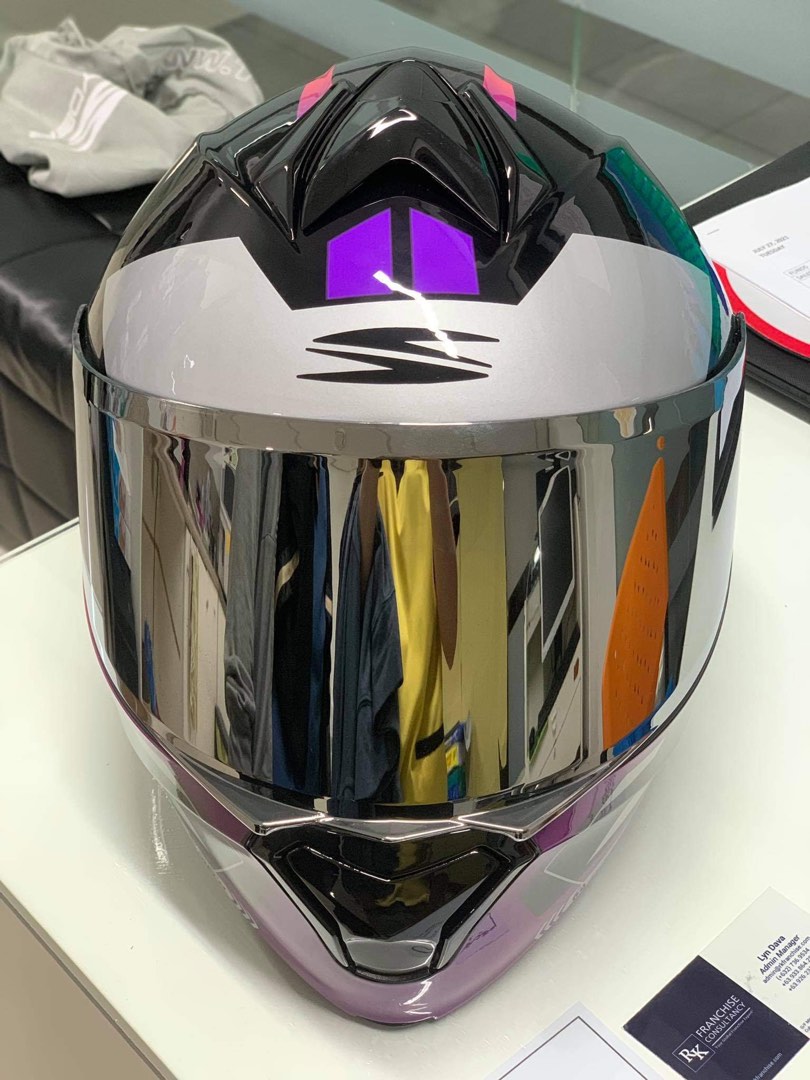 Spyder Modular Helmet with Dual Visor FORCE GD Series 1, Motorbikes