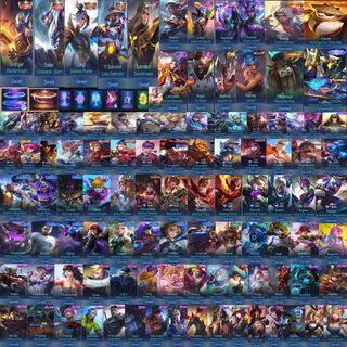 STACKED MOBILE LEGENDS ACCOUNT $600 USD