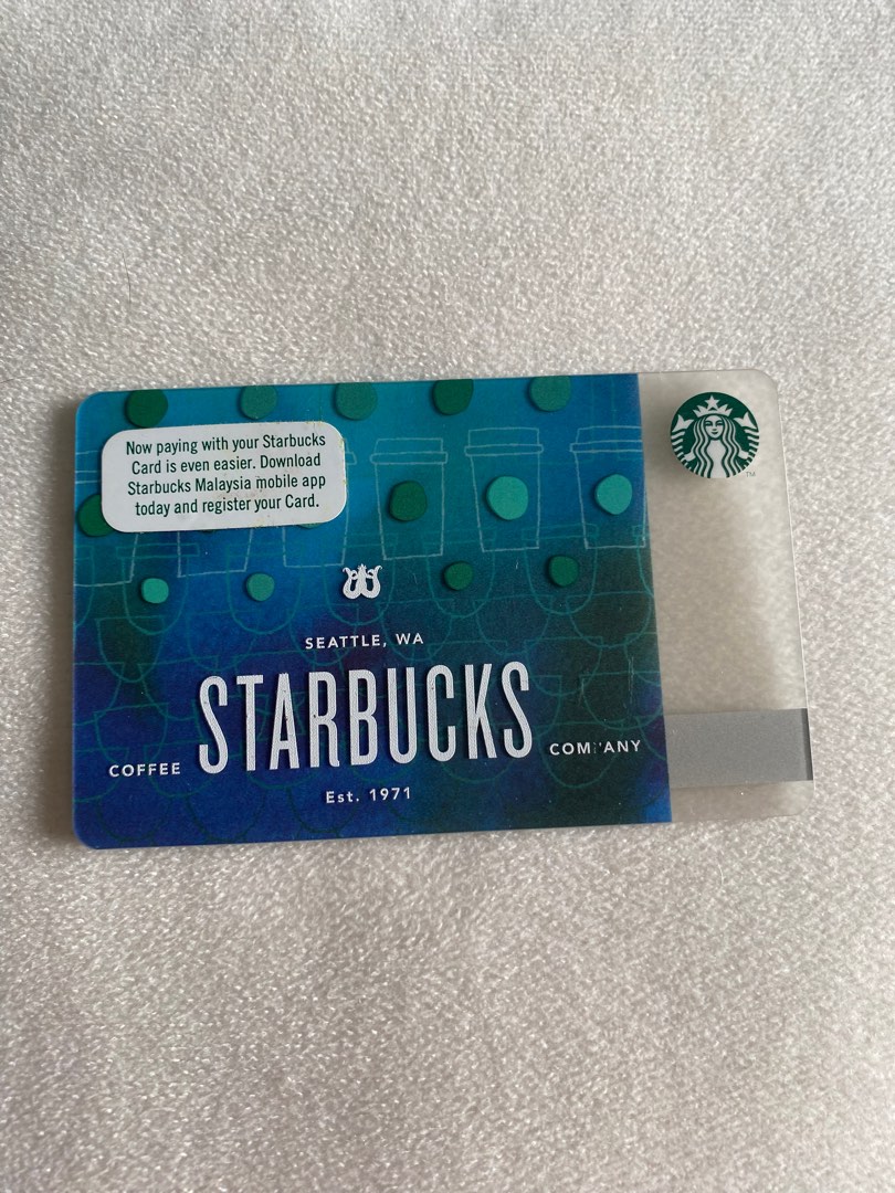 Starbuck Card, Hobbies & Toys, Stationery & Craft, Craft Supplies