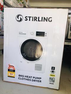 Stirling 8kg Heat Pump Clothes Dryer