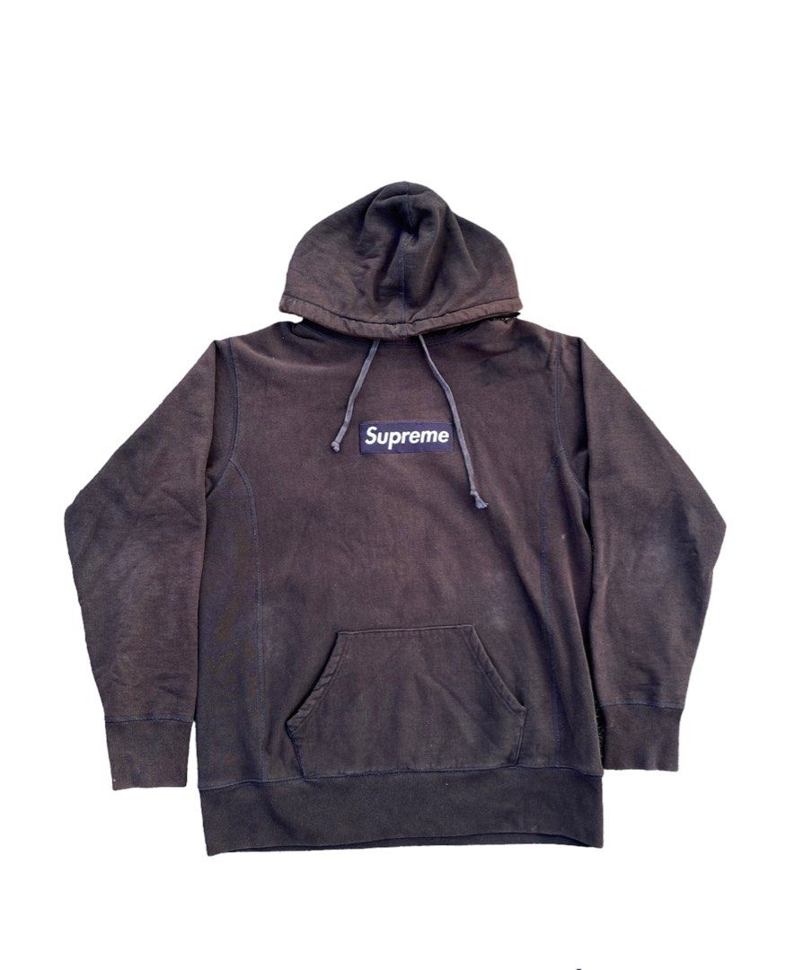 SUPREME BOX LOGO sun faded
