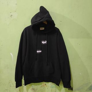 Supreme x cdg black hoodie