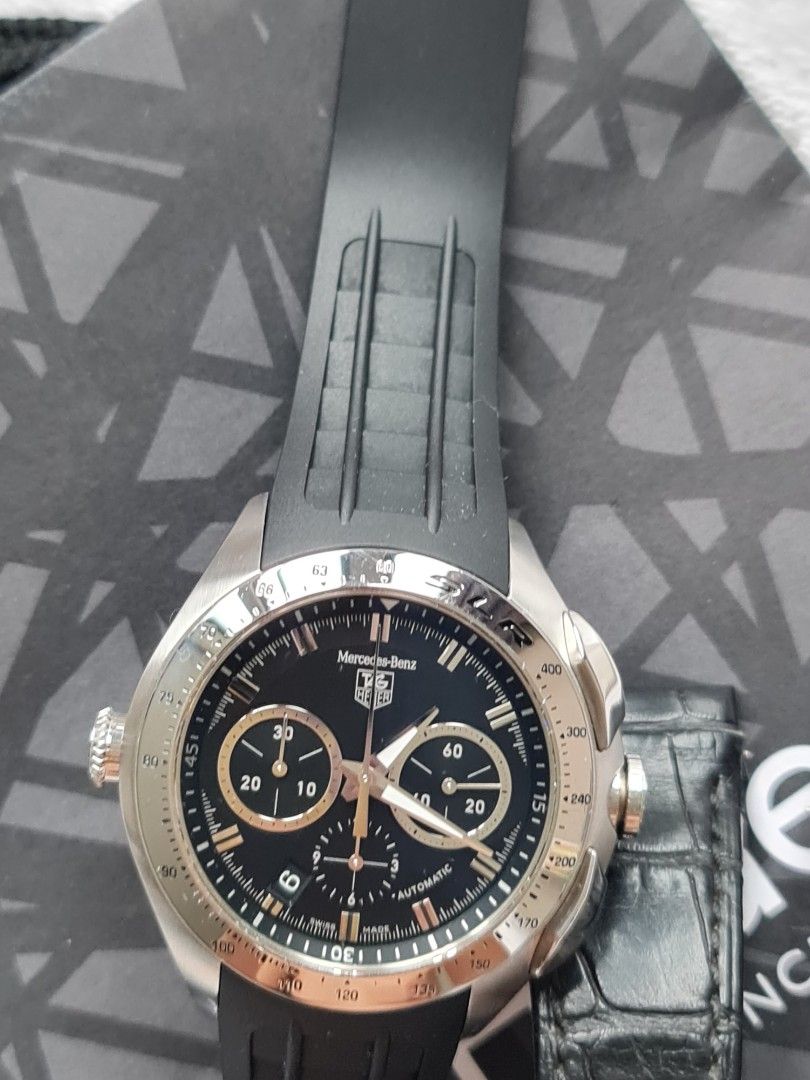Mercedes benz tag sales heuer slr 7124