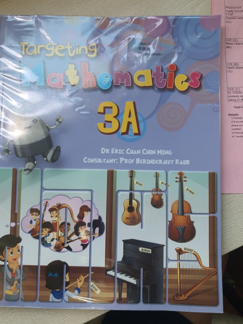Targeting Mathematics 3A textbook, Hobbies & Toys, Books & Magazines ...