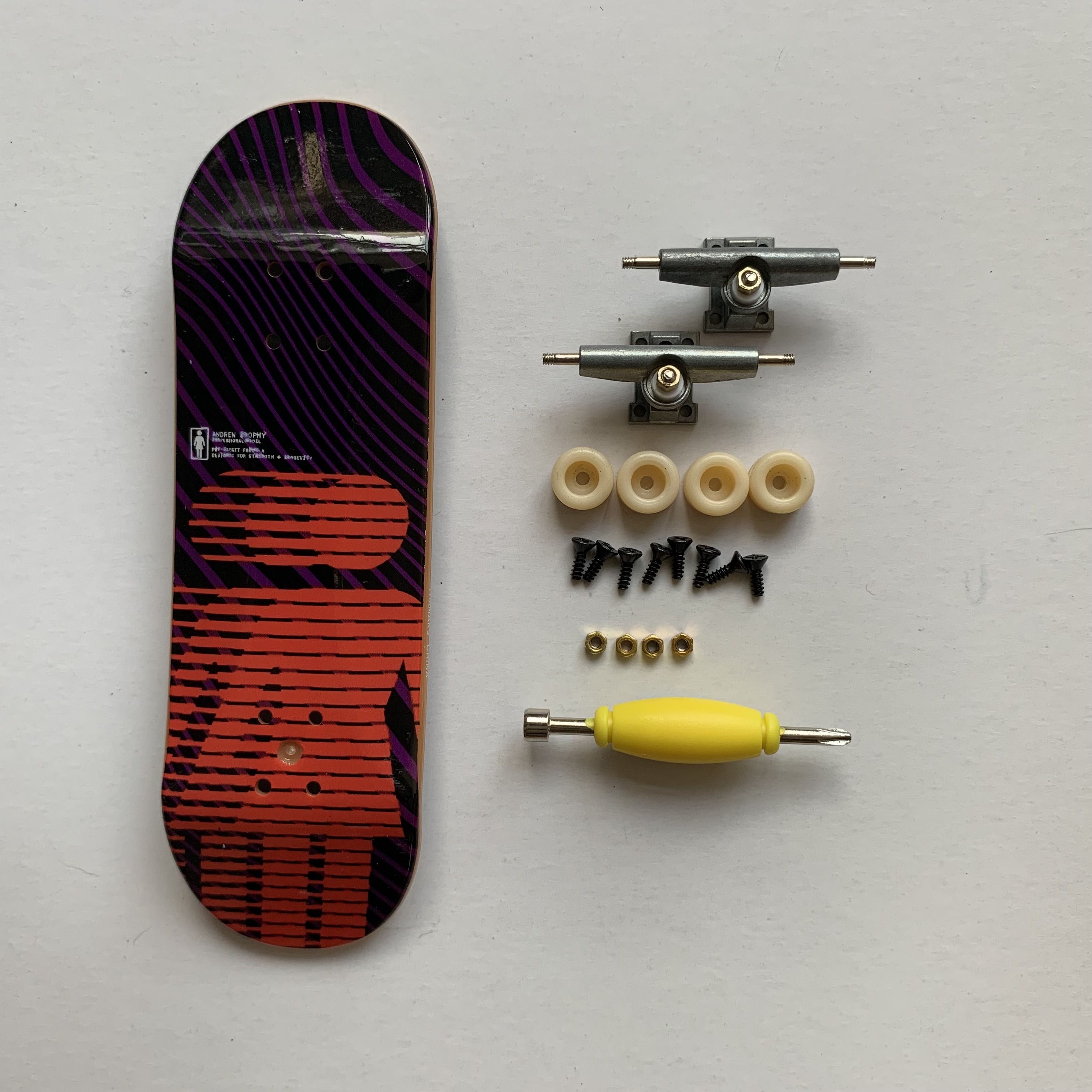 Tech deck fingerboard Girl skateboard Carousell