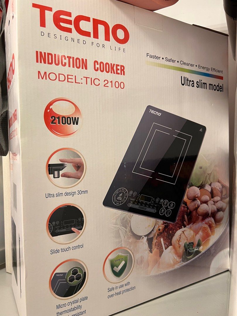 Tecno induction cooker, TV & Home Appliances, Kitchen Appliances, Cookers on Carousell