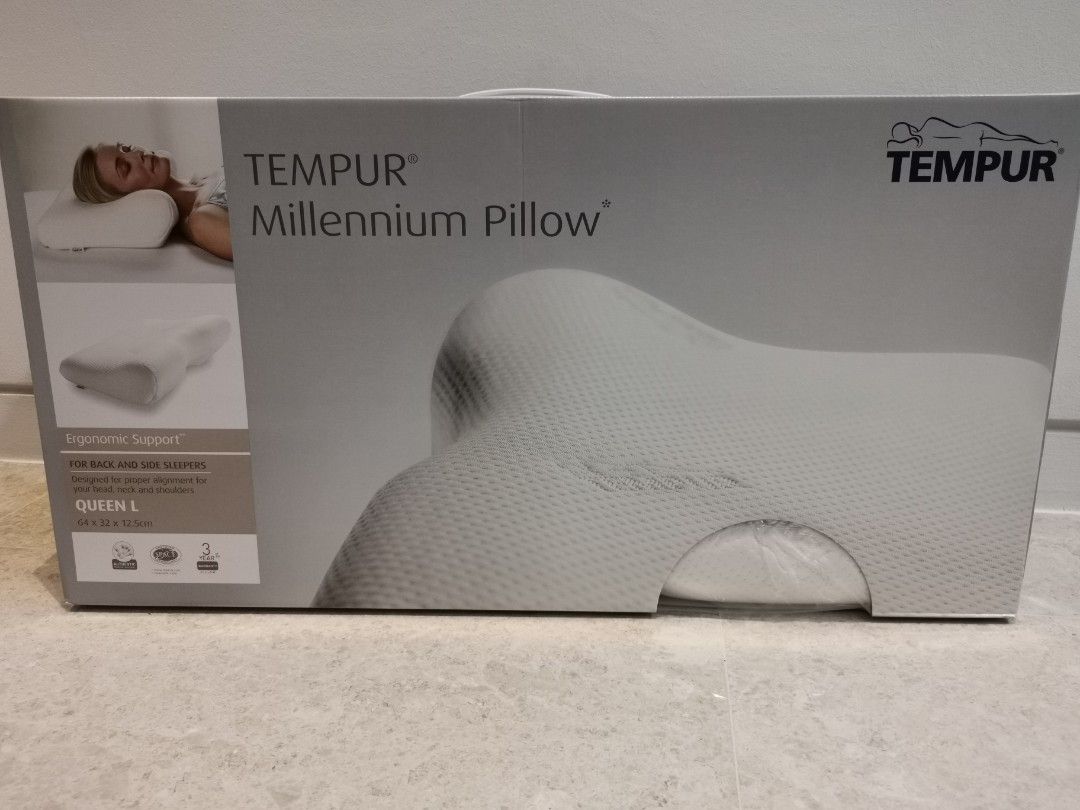 Tempur Millennium Pillow, Furniture & Home Living, Bedding & Towels on ...
