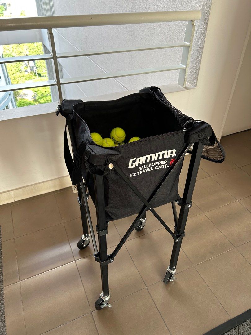 Tennis Ball Hopper, Sports Equipment, Sports & Games, Racket & Ball