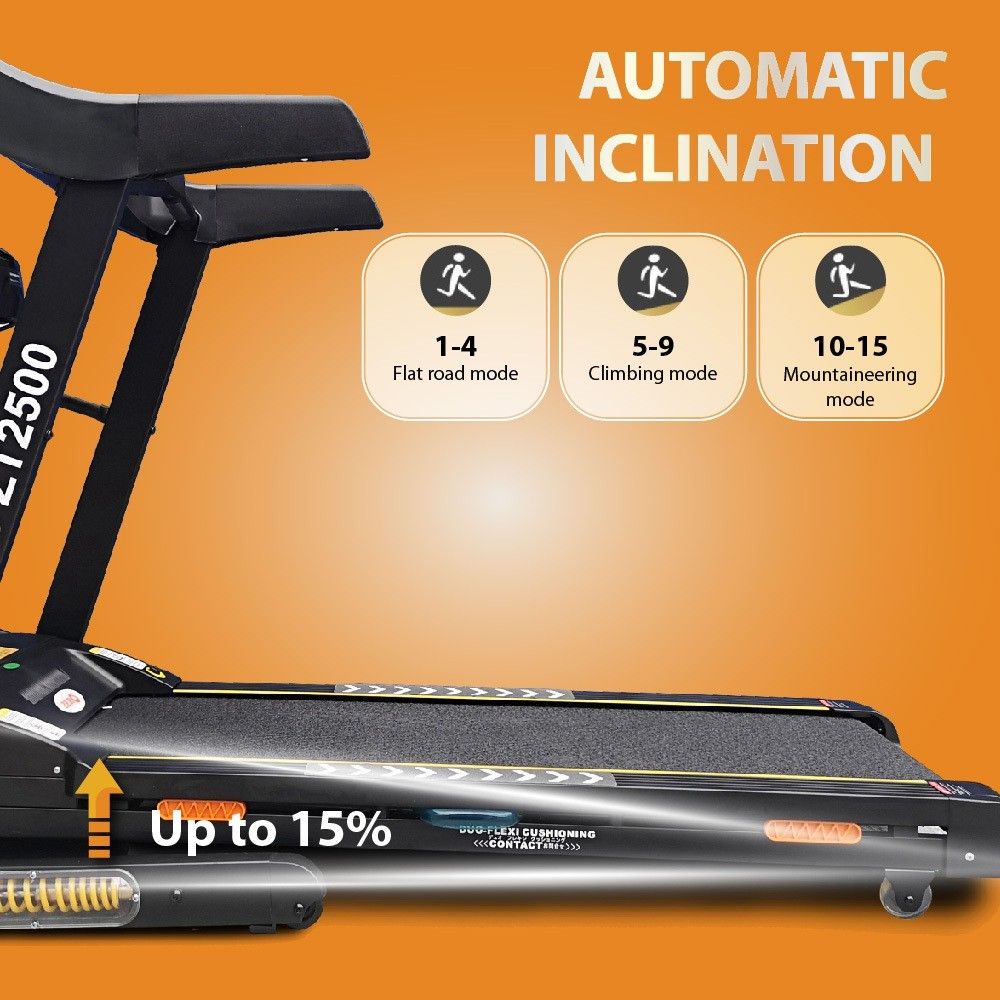 Treadmill Zero ZT2500, Sports Equipment, Exercise & Fitness, Cardio