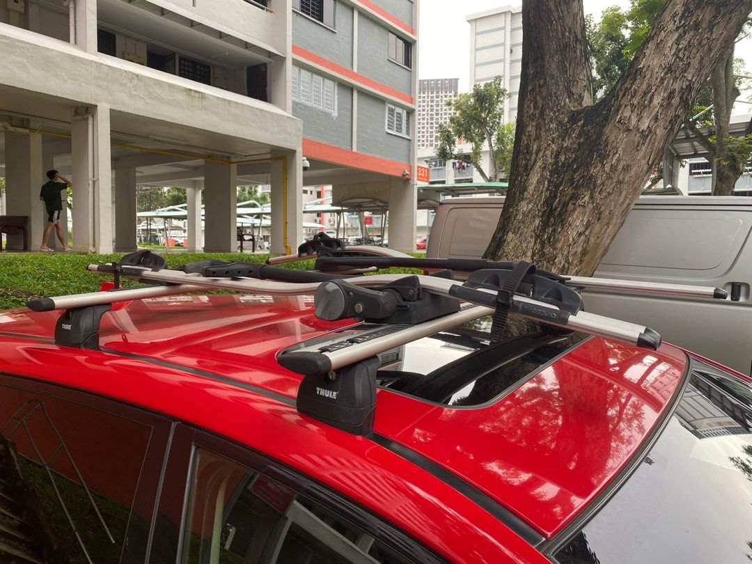 Thule Bike Roof Rack, Car Accessories, Accessories on Carousell