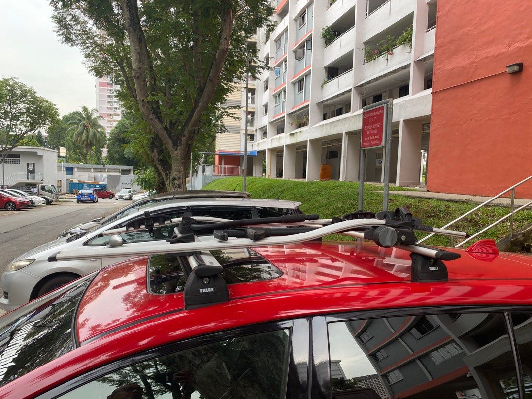Thule Bike Roof Rack, Car Accessories, Accessories on Carousell
