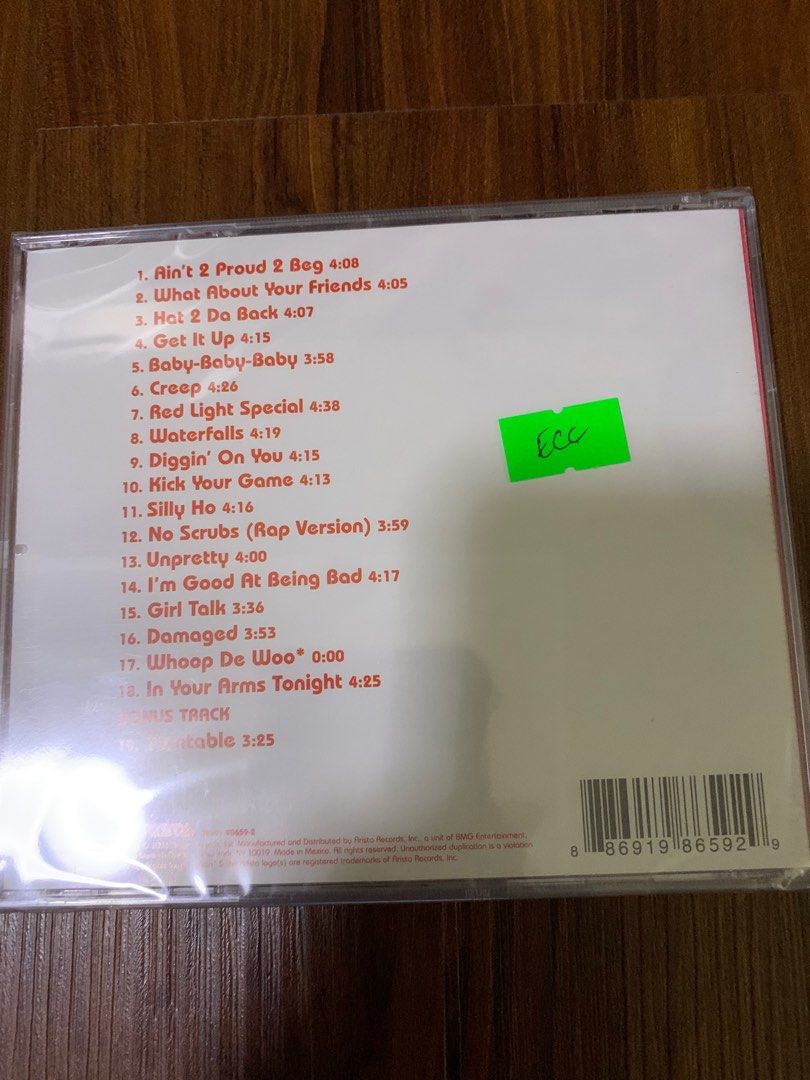TLC Now and Forever The Hits (Category: CDs & DVDs) located in Quezon City. Submitted by menchu_f (Listing ID 1199911572, Image 2). Description: TLC is one of the best girl groups of the 90s that blend rap urban and R&B music. Excellent cd brand new..