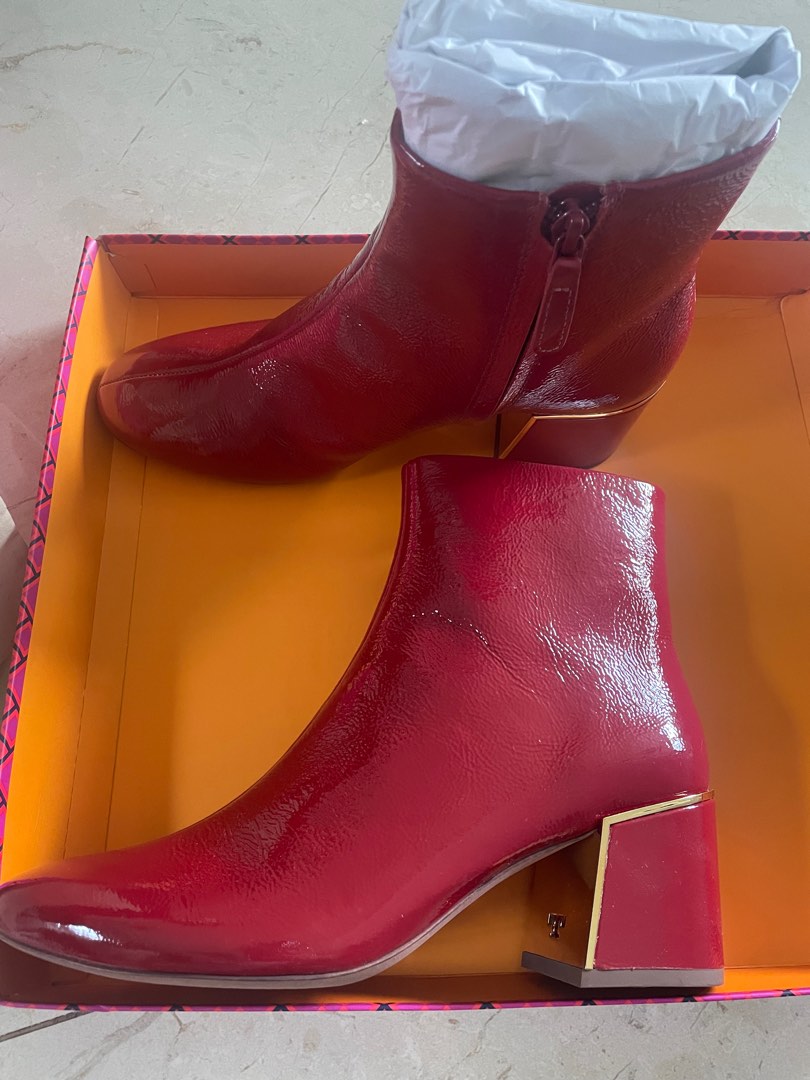 TORY BURCH JULIANA 65MM BOOTIE Men s Fashion Footwear