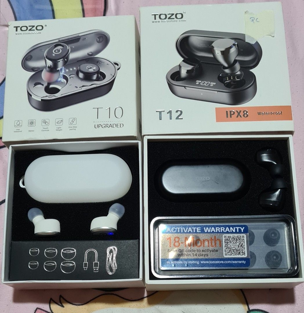 Tozo T10 T12 Audio Earphones on Carousell