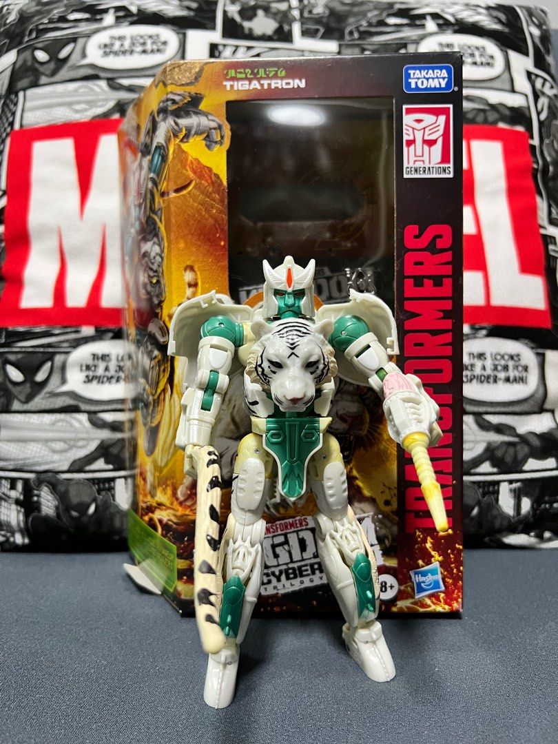 Transformers WFC Kingdom Tigatron Beast Wars, Hobbies & Toys, Toys