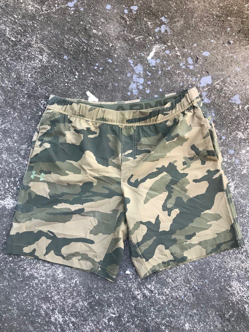 Under Armour Camou Shorts, Men's Fashion, Bottoms, Shorts on Carousell