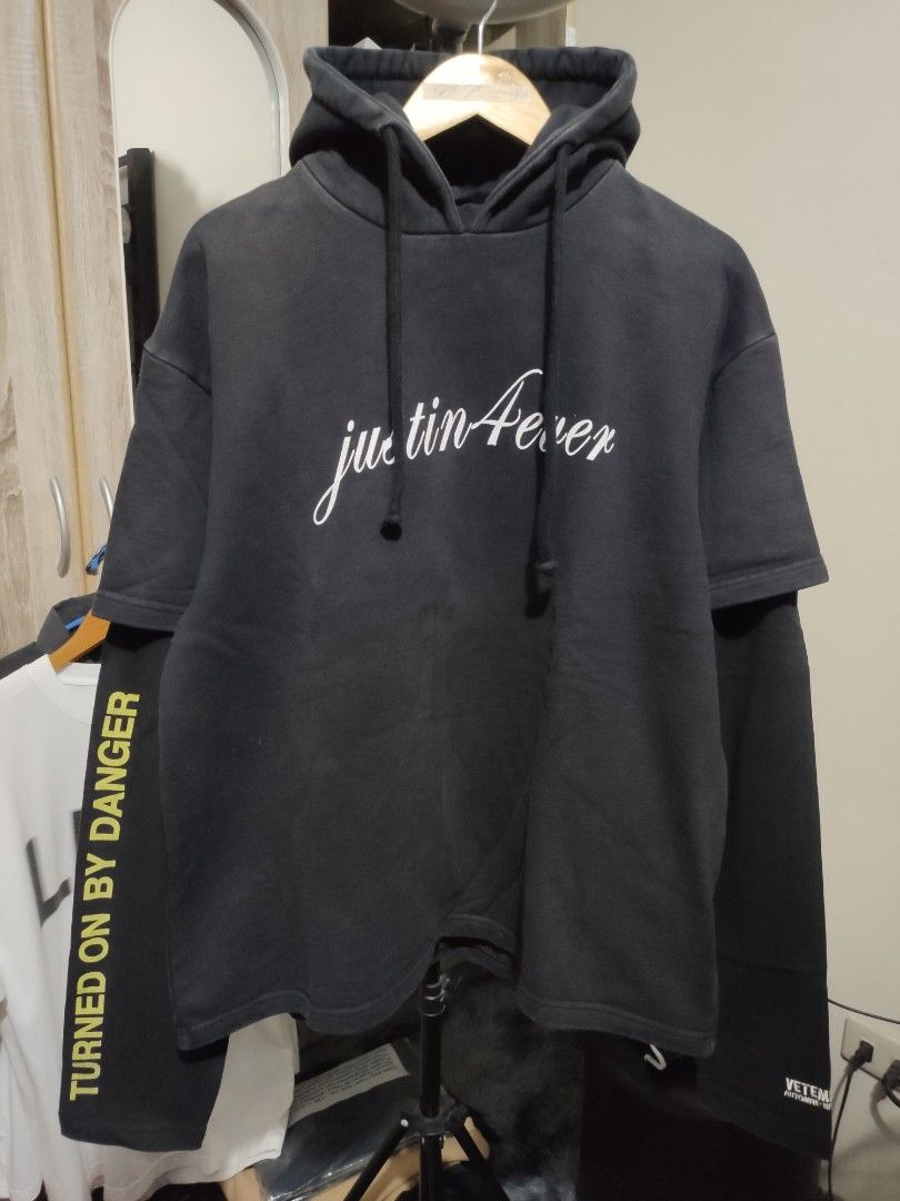 Vetements cheap layered hoodie