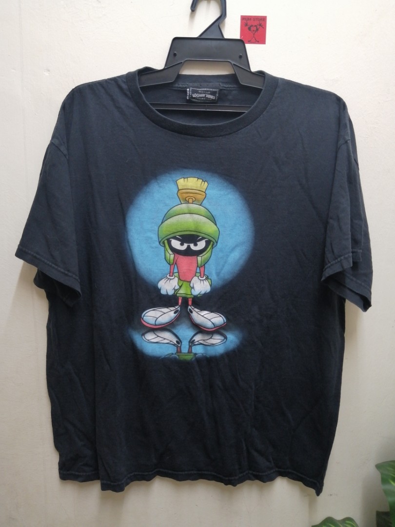Vintage Marvin The Martian, Men's Fashion, Tops & Sets, Tshirts & Polo ...
