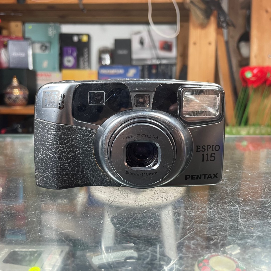 Vintage Retro Pentax Espio 115 35mm Film Camera Kamera Filem ...