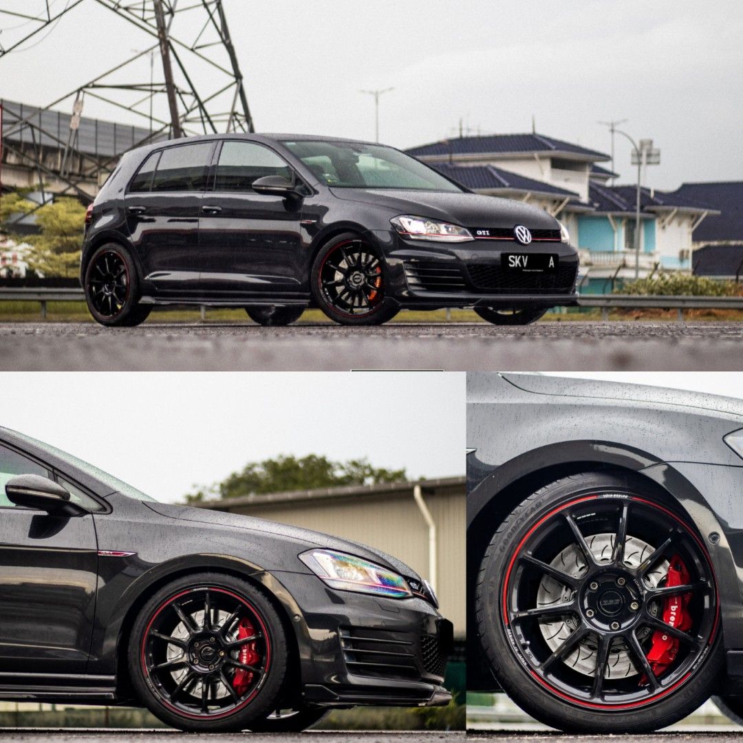 Volkswagen BREMBO Big Brake Kits Golf MK6 MK7 TSI GTI R / Jetta / Scirocco / Sharan / Passat