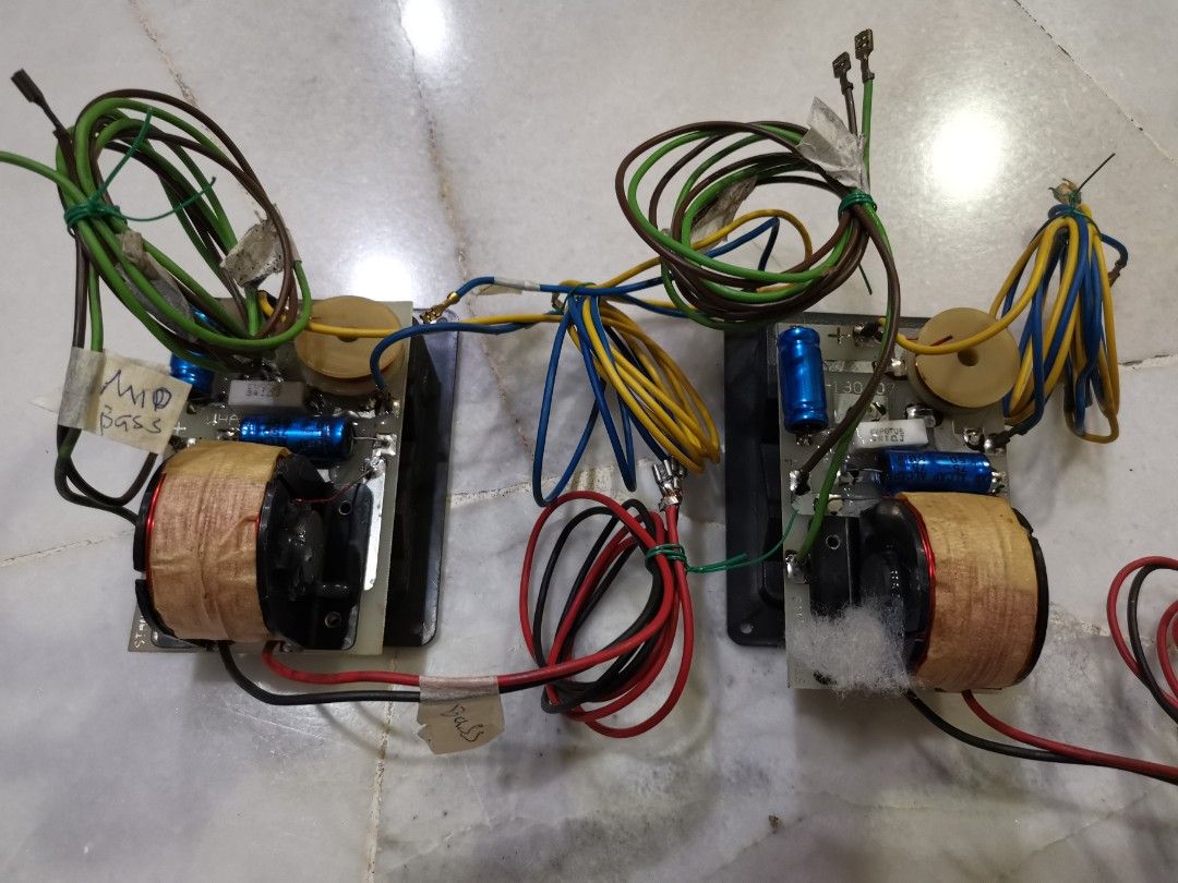 Wharfedale England Modus One Three Speaker Crossover Pairs for DIY project