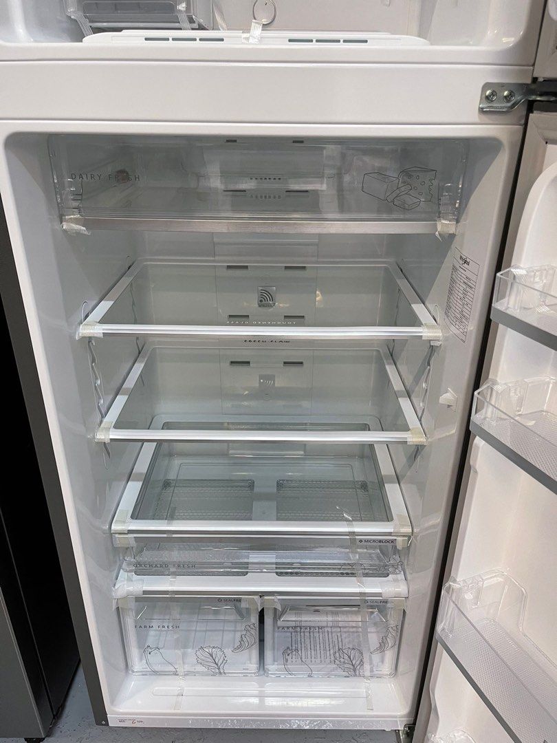 whirlpool fridge interior