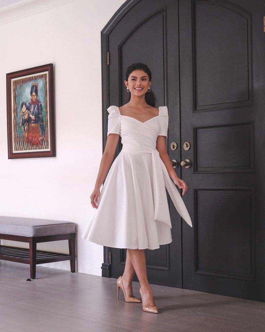 Filipiniana White Dress Kimona Pinoy Artisanal Products | lupon.gov.ph